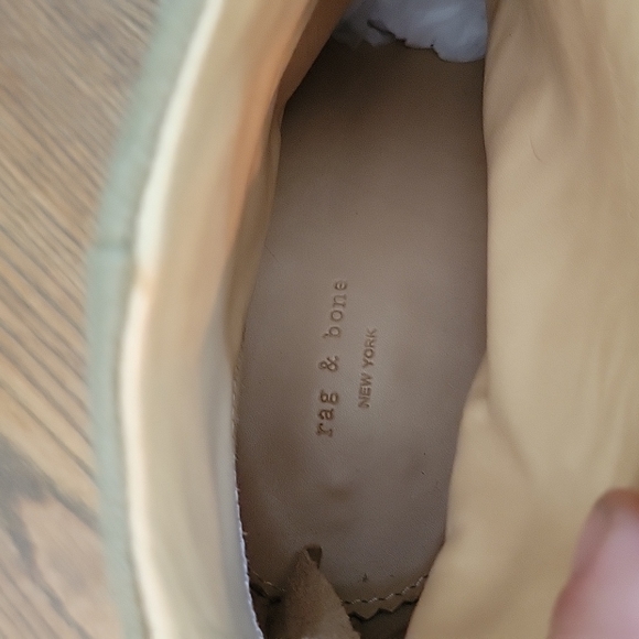 Rag and Bone heeled canvas booties - Picture 5 of 9